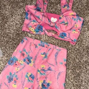 LOVESHACKFANCY ACTIVE BIKER SET